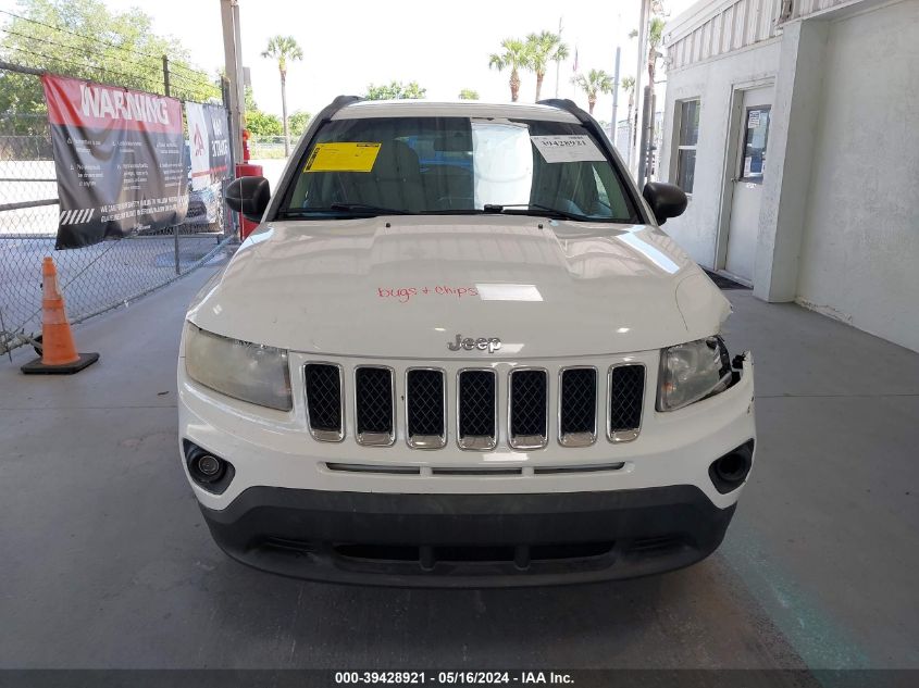 2014 Jeep Compass Sport VIN: 1C4NJCBA4ED523841 Lot: 39428921