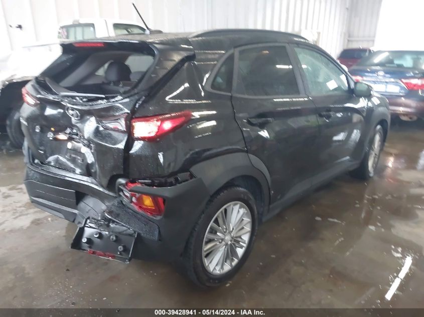 2021 Hyundai Kona Sel VIN: KM8K22AA2MU599094 Lot: 39428941