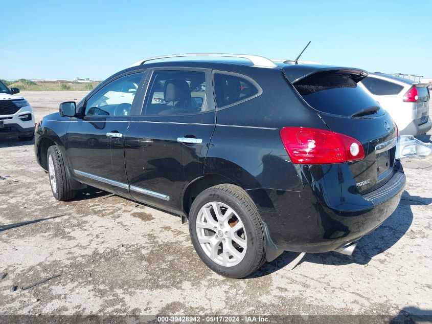 JN8AS5MT3DW019147 2013 Nissan Rogue Sv W/Sl Pkg