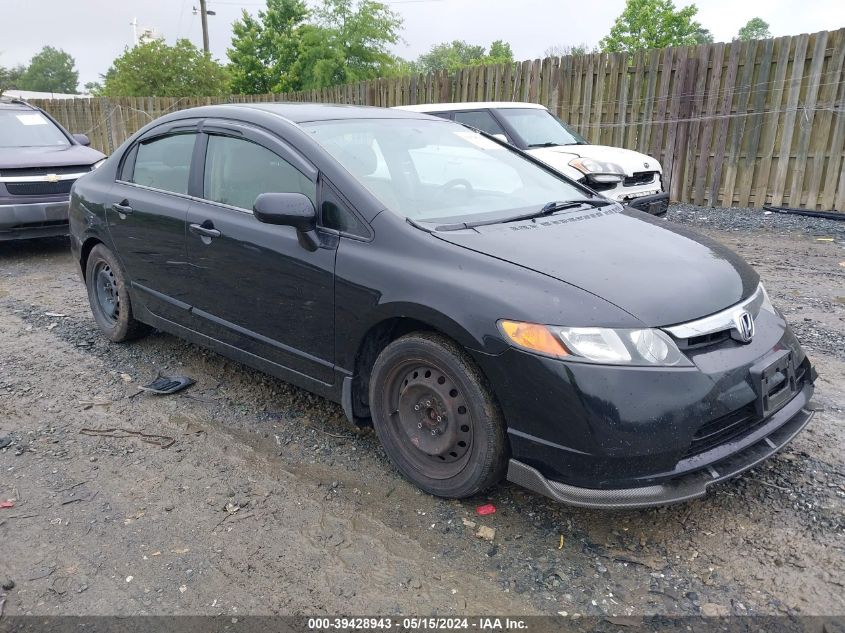 2006 Honda Civic Lx VIN: 1HGFA16556L038204 Lot: 39428943