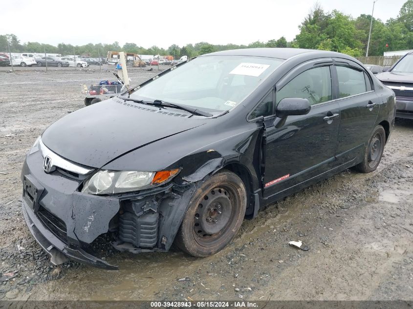 2006 Honda Civic Lx VIN: 1HGFA16556L038204 Lot: 39428943