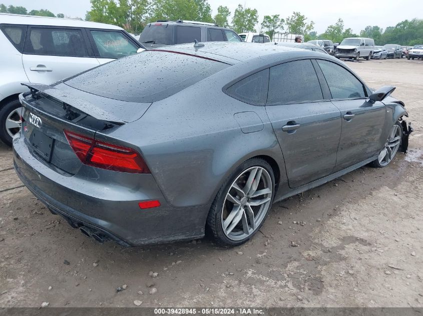 2018 Audi S7 4.0T Premium Plus VIN: WAUWFAFC6JN022277 Lot: 39428945