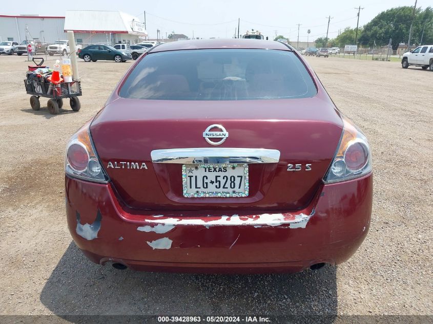 2012 Nissan Altima 2.5 S VIN: 1N4AL2APXCN477115 Lot: 39428963