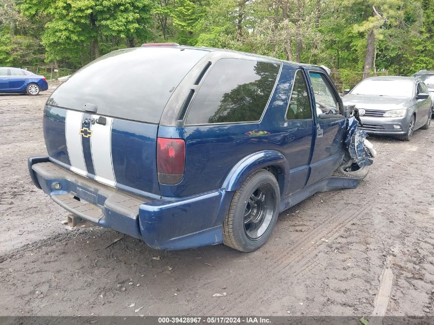 2002 Chevrolet Blazer Xtreme VIN: 1GNCS18W92K229524 Lot: 39428967