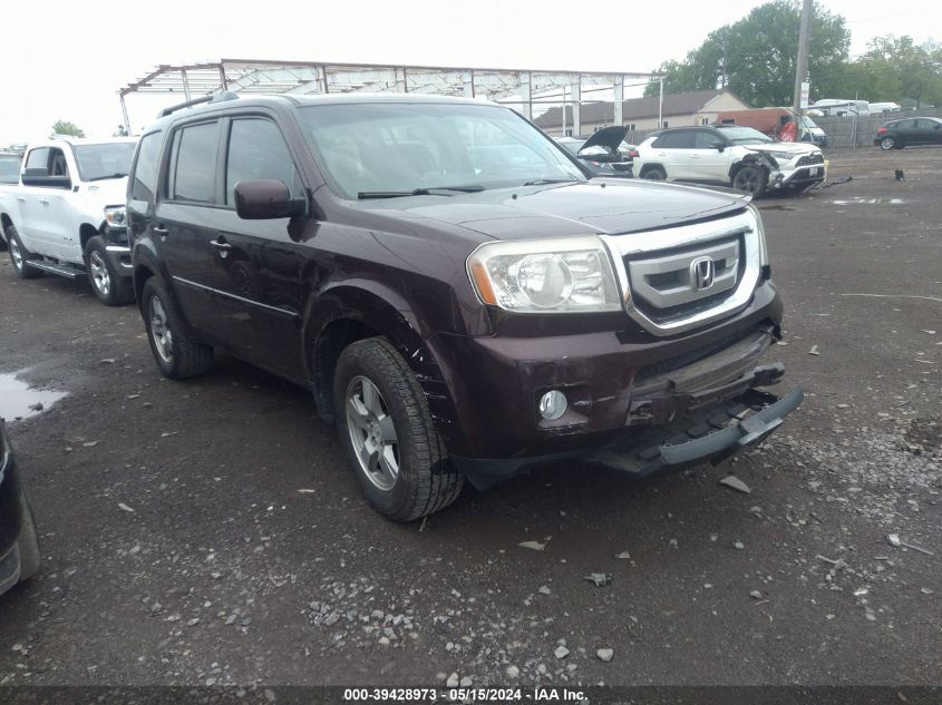 2011 Honda Pilot Exln VIN: 5FNYF4H72BB084658 Lot: 39428973