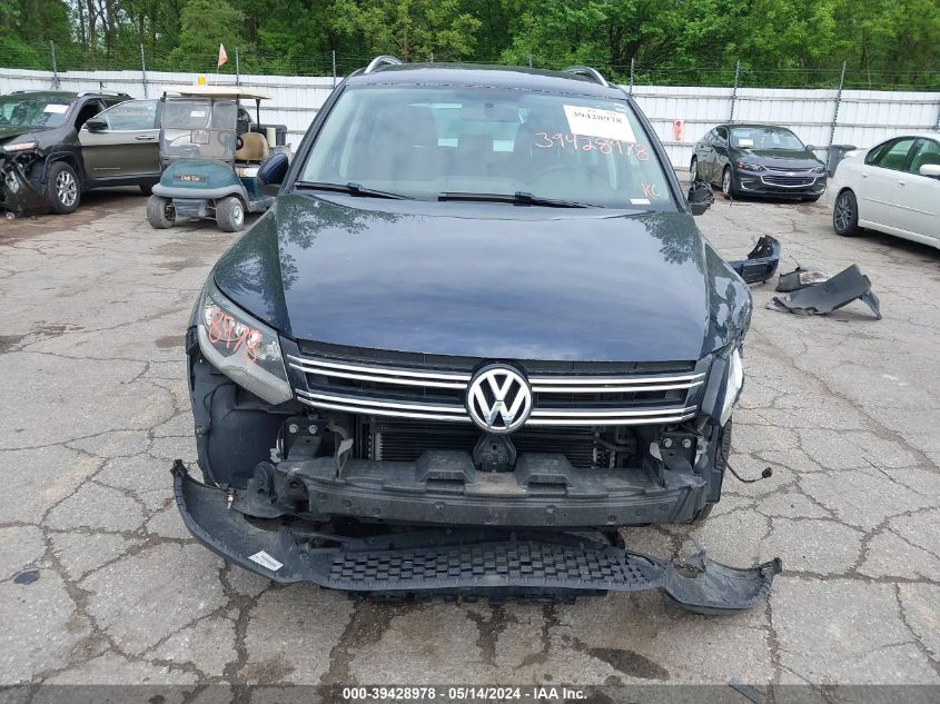 2013 Volkswagen Tiguan Se VIN: WVGBV3AX7DW565822 Lot: 39428978
