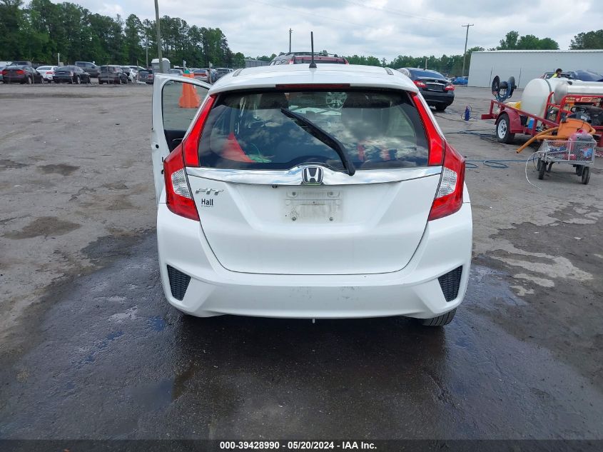 2016 Honda Fit Ex VIN: JHMGK5H74GX010652 Lot: 39428990