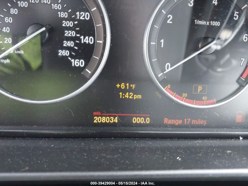 2011 BMW 535I xDrive VIN: WBAFU7C51BC772021 Lot: 39429004