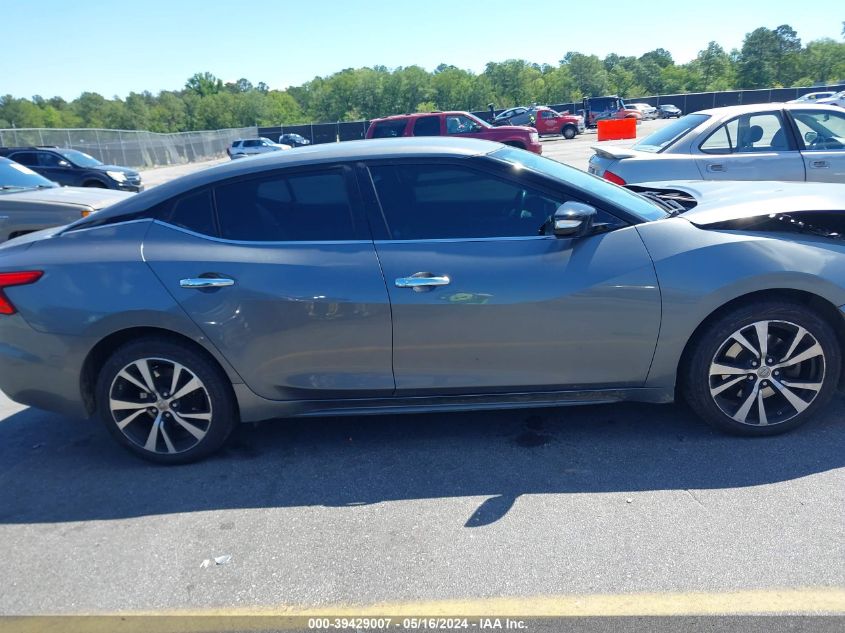 2018 Nissan Maxima 3.5 Sv VIN: 1N4AA6AP8JC369467 Lot: 39429007