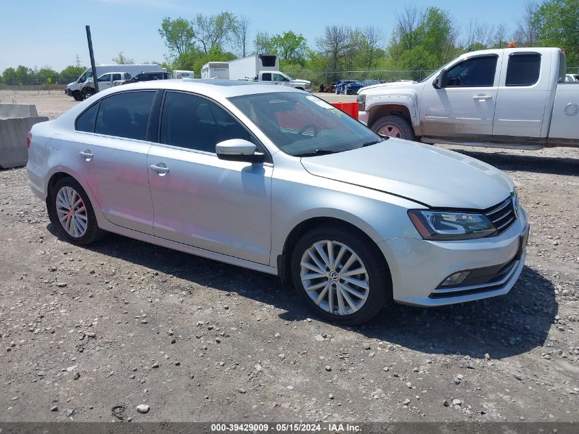 2016 Volkswagen Jetta 1.8T Sel VIN: 3VWL17AJ7GM314713 Lot: 39429009