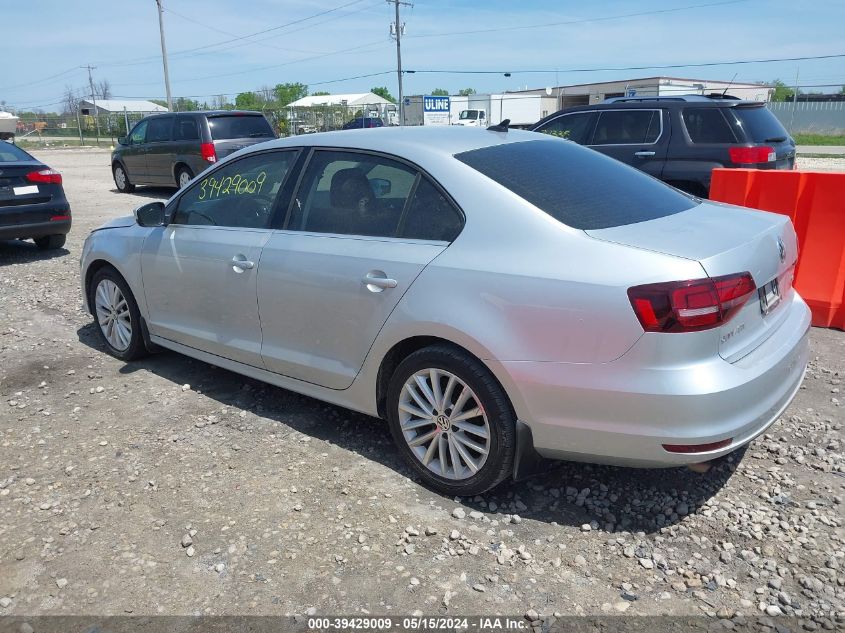 2016 Volkswagen Jetta 1.8T Sel VIN: 3VWL17AJ7GM314713 Lot: 39429009