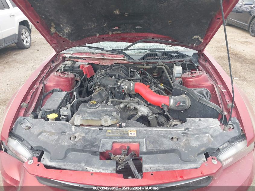 2012 Ford Mustang V6 Premium VIN: 1ZVBP8AM9C5240818 Lot: 39429012