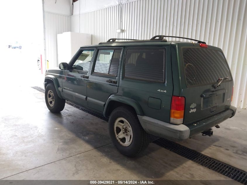 2000 Jeep Cherokee Sport VIN: 1J4FF48S7YL101711 Lot: 39429021