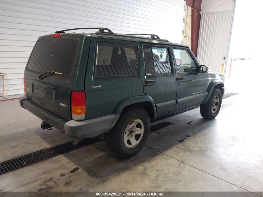 2000 Jeep Cherokee Sport VIN: 1J4FF48S7YL101711 Lot: 39429021