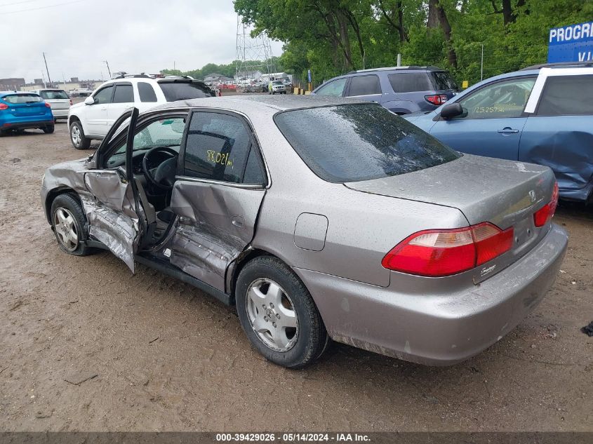 2000 Honda Accord 3.0 Lx VIN: 1HGCG1644YA062629 Lot: 39429026