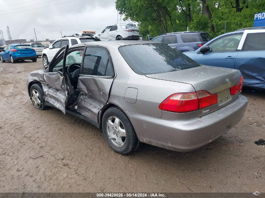 2000 Honda Accord 3.0 Lx VIN: 1HGCG1644YA062629 Lot: 39429026