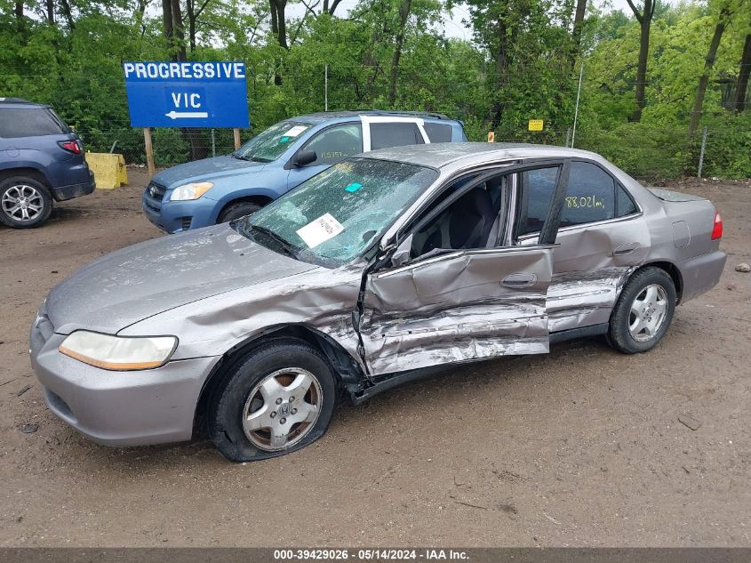 2000 Honda Accord 3.0 Lx VIN: 1HGCG1644YA062629 Lot: 39429026