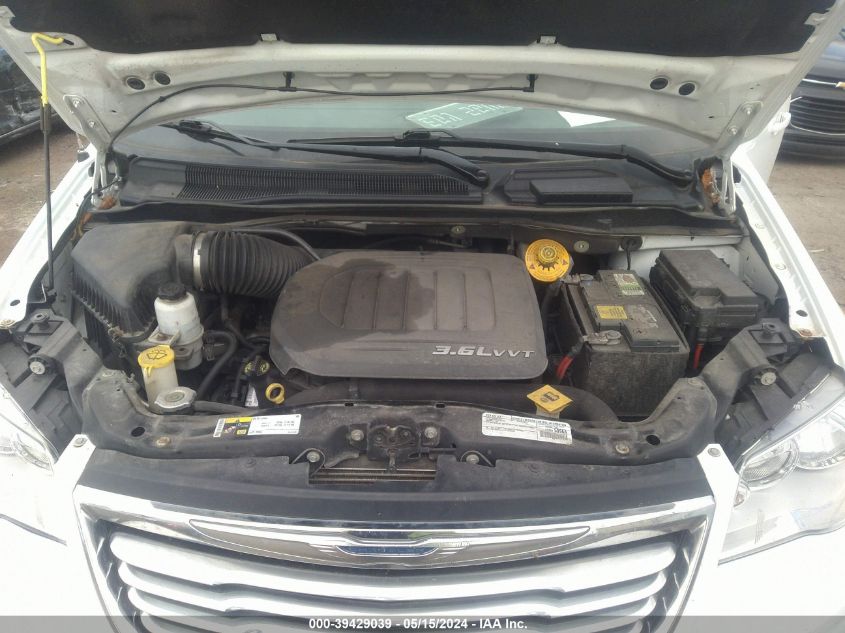 2016 Chrysler Town & Country Touring VIN: 2C4RC1BG8GR185459 Lot: 39429039