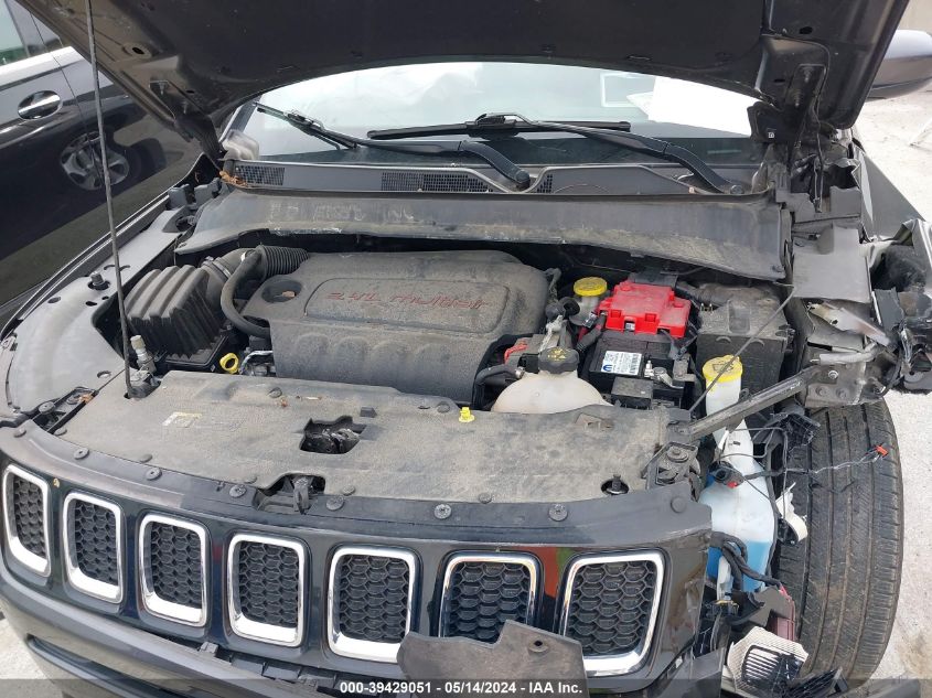 2019 Jeep Compass Latitude Fwd VIN: 3C4NJCBB6KT809415 Lot: 39429051