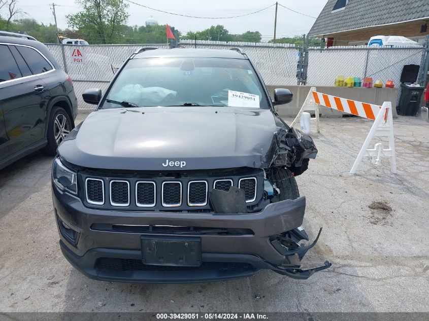 2019 Jeep Compass Latitude Fwd VIN: 3C4NJCBB6KT809415 Lot: 39429051