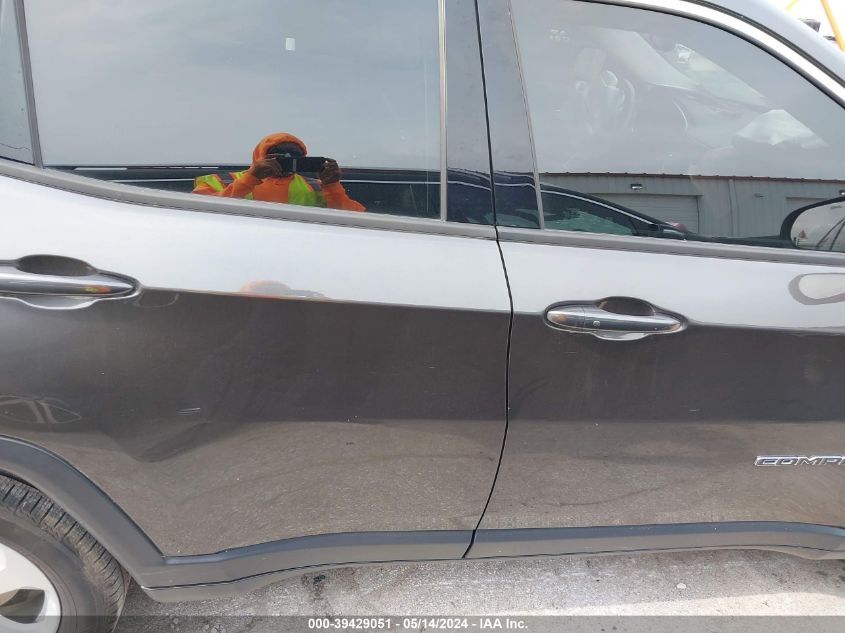 2019 Jeep Compass Latitude Fwd VIN: 3C4NJCBB6KT809415 Lot: 39429051