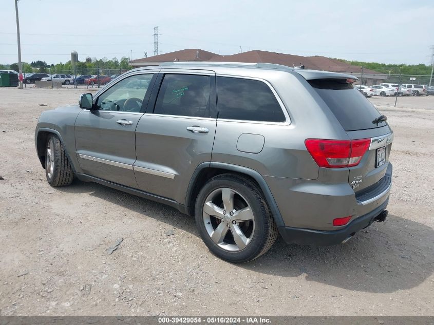 2012 Jeep Grand Cherokee Overland VIN: 1C4RJFCT6CC111751 Lot: 39429054