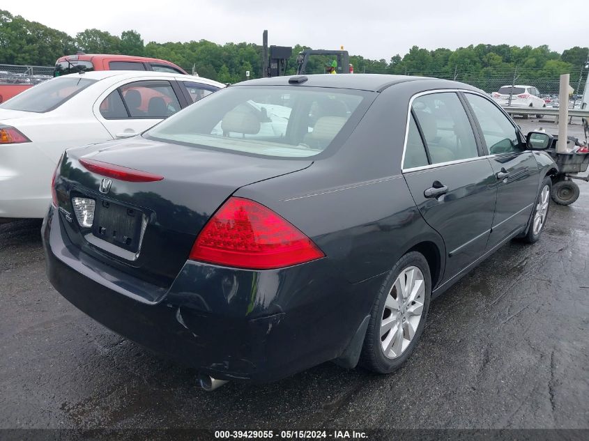 2007 Honda Accord 3.0 Ex VIN: 1HGCM66547A023486 Lot: 39429055