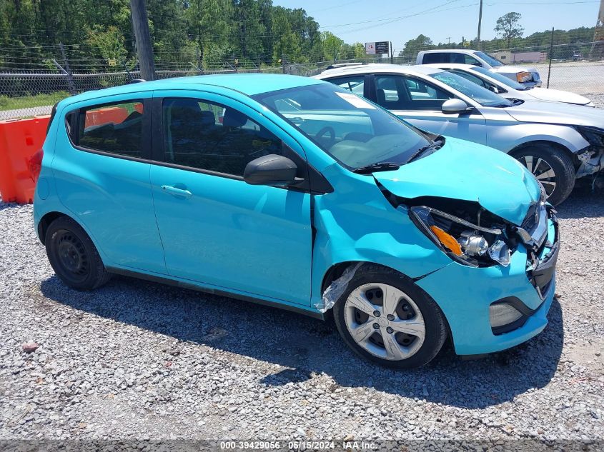 2021 Chevrolet Spark Fwd Ls Automatic VIN: KL8CB6SA1MC712451 Lot: 39429056