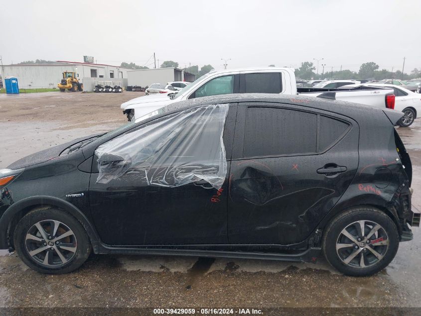 2018 Toyota Prius C Three VIN: JTDKDTB33J1604448 Lot: 39429059