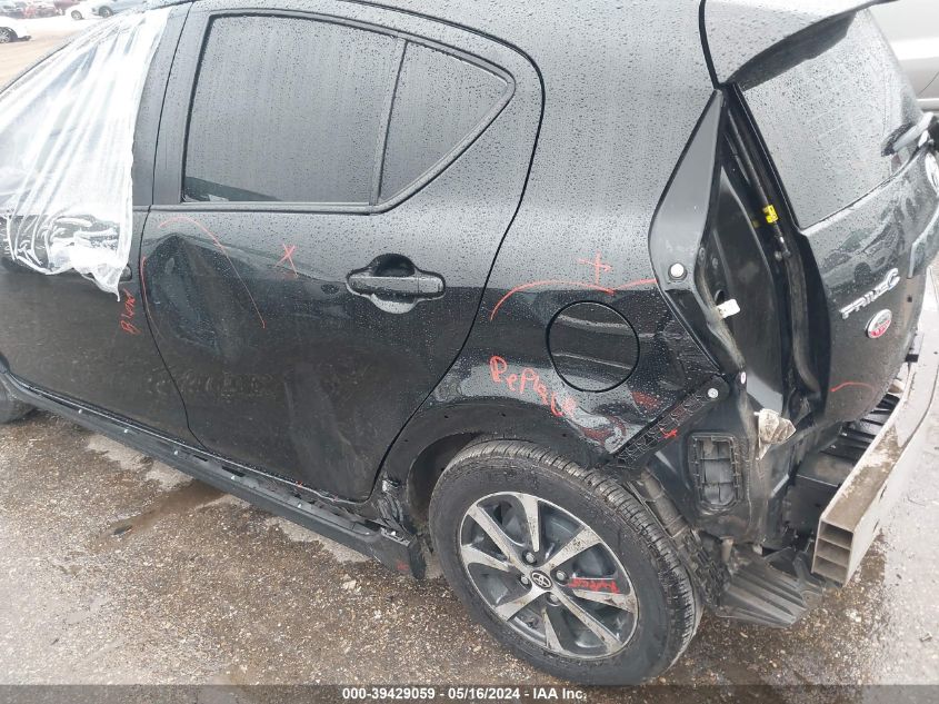 2018 Toyota Prius C Three VIN: JTDKDTB33J1604448 Lot: 39429059