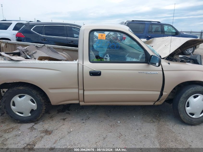 1998 Toyota Tacoma VIN: 4TANL42N1WZ031657 Lot: 39429076