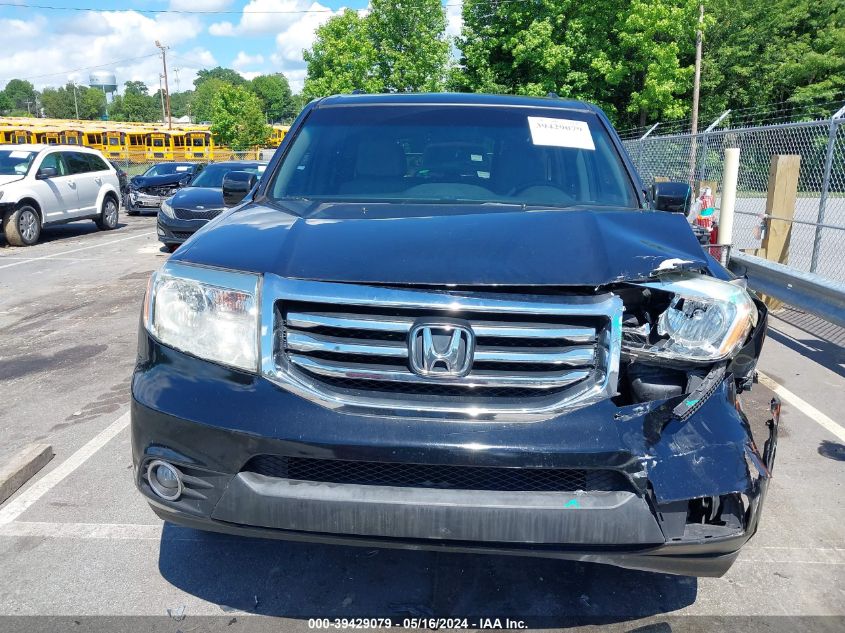 2013 Honda Pilot Ex VIN: 5FNYF3H40DB019732 Lot: 39429079