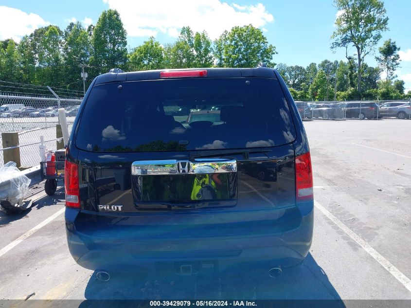 2013 Honda Pilot Ex VIN: 5FNYF3H40DB019732 Lot: 39429079