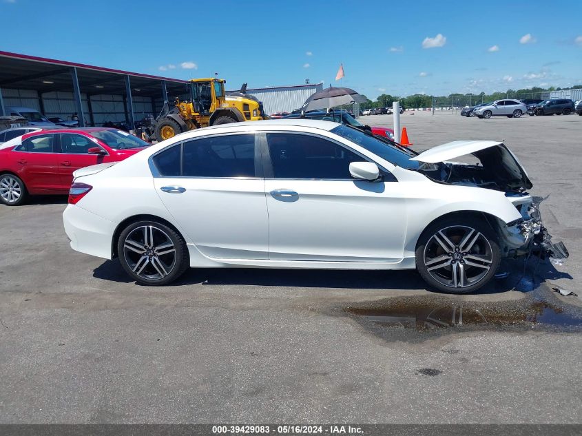 2017 Honda Accord Sport VIN: 1HGCR2F55HA285349 Lot: 39429083