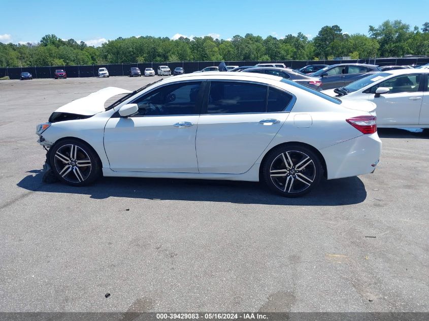 2017 Honda Accord Sport VIN: 1HGCR2F55HA285349 Lot: 39429083