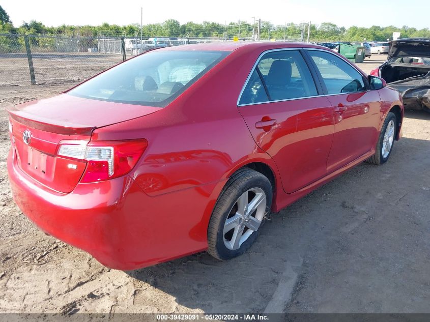 2013 Toyota Camry Se VIN: 4T1BF1FK5DU678727 Lot: 39429091