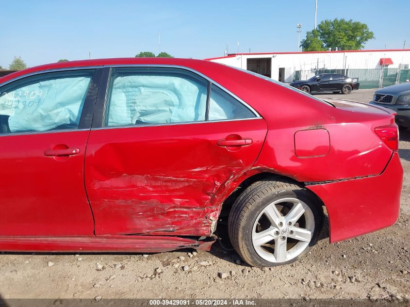 2013 Toyota Camry Se VIN: 4T1BF1FK5DU678727 Lot: 39429091