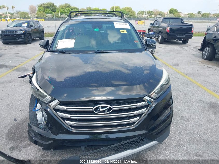 2017 Hyundai Tucson Limited VIN: KM8J33A24HU370512 Lot: 39429092