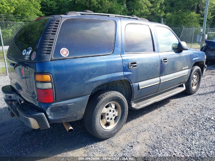 2003 Chevrolet Tahoe C1500 VIN: 1GNEC13V03J289459 Lot: 39429094