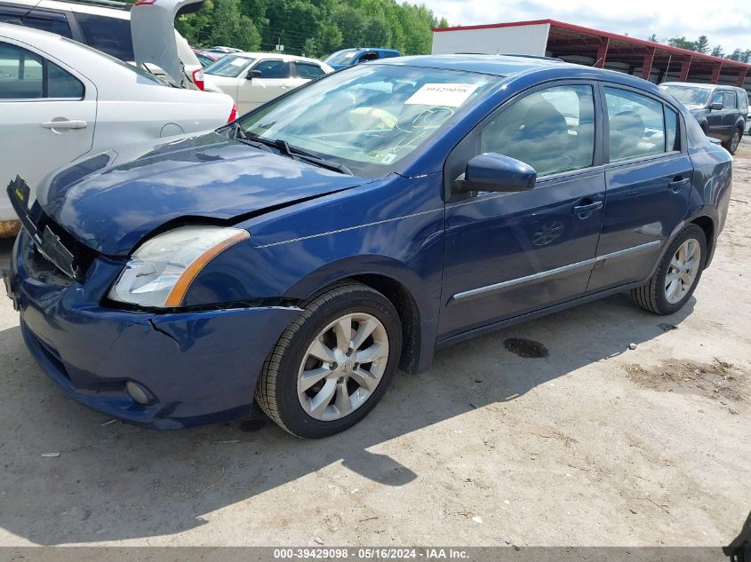 2012 Nissan Sentra 2.0 Sl VIN: 3N1AB6AP2CL670866 Lot: 39429098