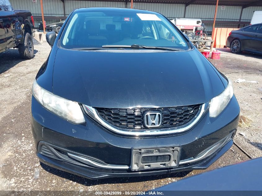 2014 Honda Civic Ex VIN: 2HGFB2F8XEH538495 Lot: 39429099