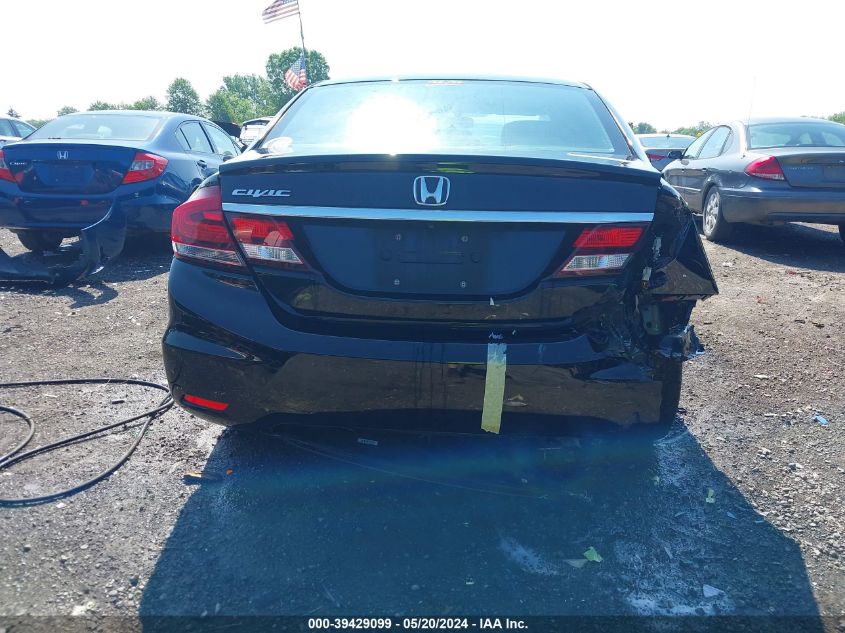 2014 Honda Civic Ex VIN: 2HGFB2F8XEH538495 Lot: 39429099