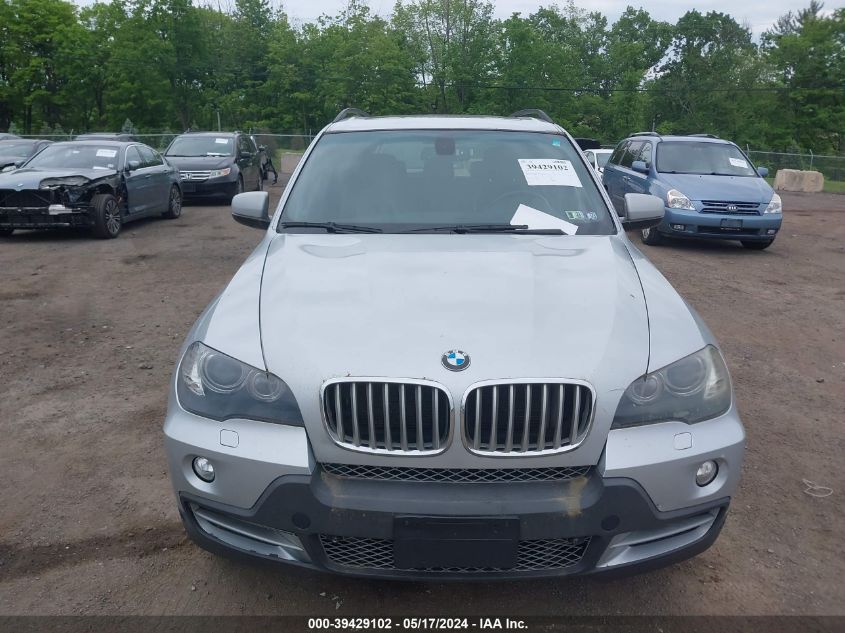 2007 BMW X5 4.8I VIN: 4USFE83597LY63819 Lot: 39429102