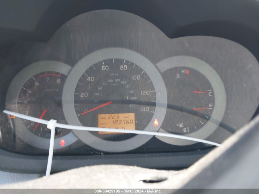 2009 Toyota Rav4 VIN: 2T3BF33V89W012101 Lot: 39429105