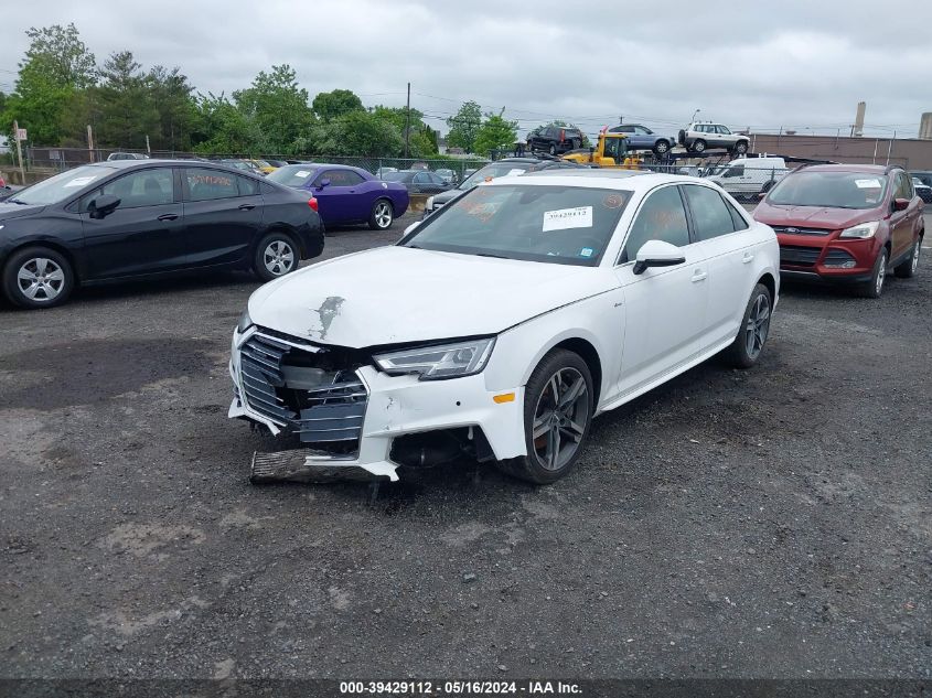 2017 Audi A4 2.0T Premium VIN: WAUENAF4OHN070620 Lot: 39429112