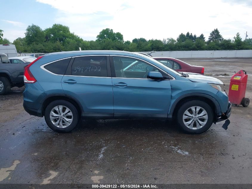 2013 Honda Cr-V Ex-L VIN: 2HKRM4H79DH694572 Lot: 39429122