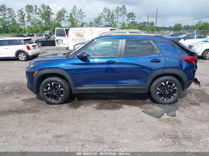 2022 Chevrolet Trailblazer Awd Lt VIN: KL79MRSL2NB134959 Lot: 39429135