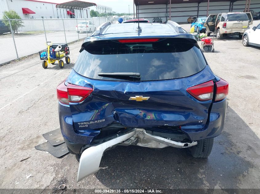 2022 Chevrolet Trailblazer Awd Lt VIN: KL79MRSL2NB134959 Lot: 39429135
