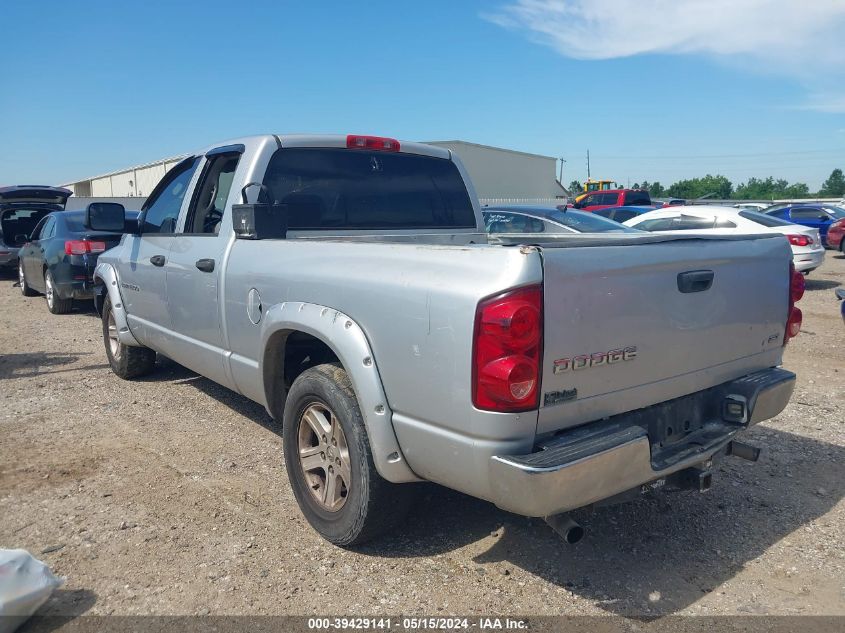 2007 Dodge Ram 1500 Slt VIN: 1D7HA18PX7S163959 Lot: 39429141