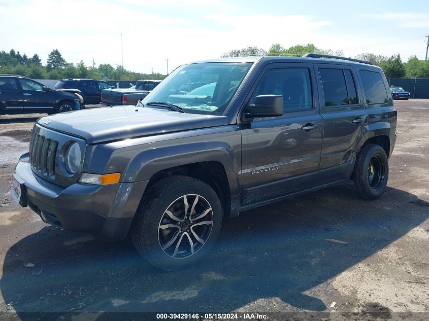 2017 Jeep Patriot Sport 4X4 VIN: 1C4NJRBBXHD142317 Lot: 39429146